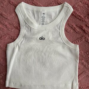 Alo Tank Top, White & Size Small & New Without Tags